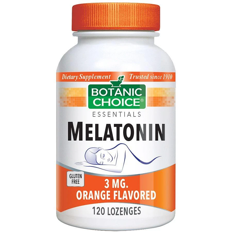 Botanic Choice Melatonin 3 mg Dietary Supplement Lozenges 1