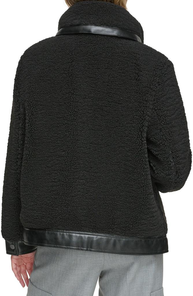 Andrew Marc Zepita Faux Shearling Bomber Jacket