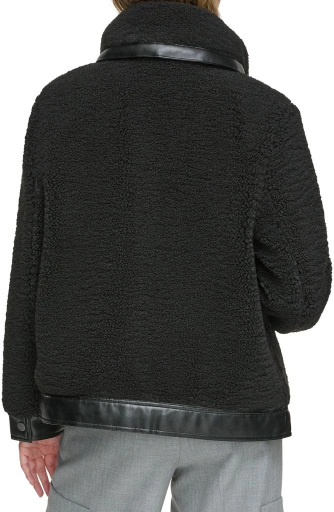 Andrew Marc Zepita Faux Shearling Bomber Jacket 2