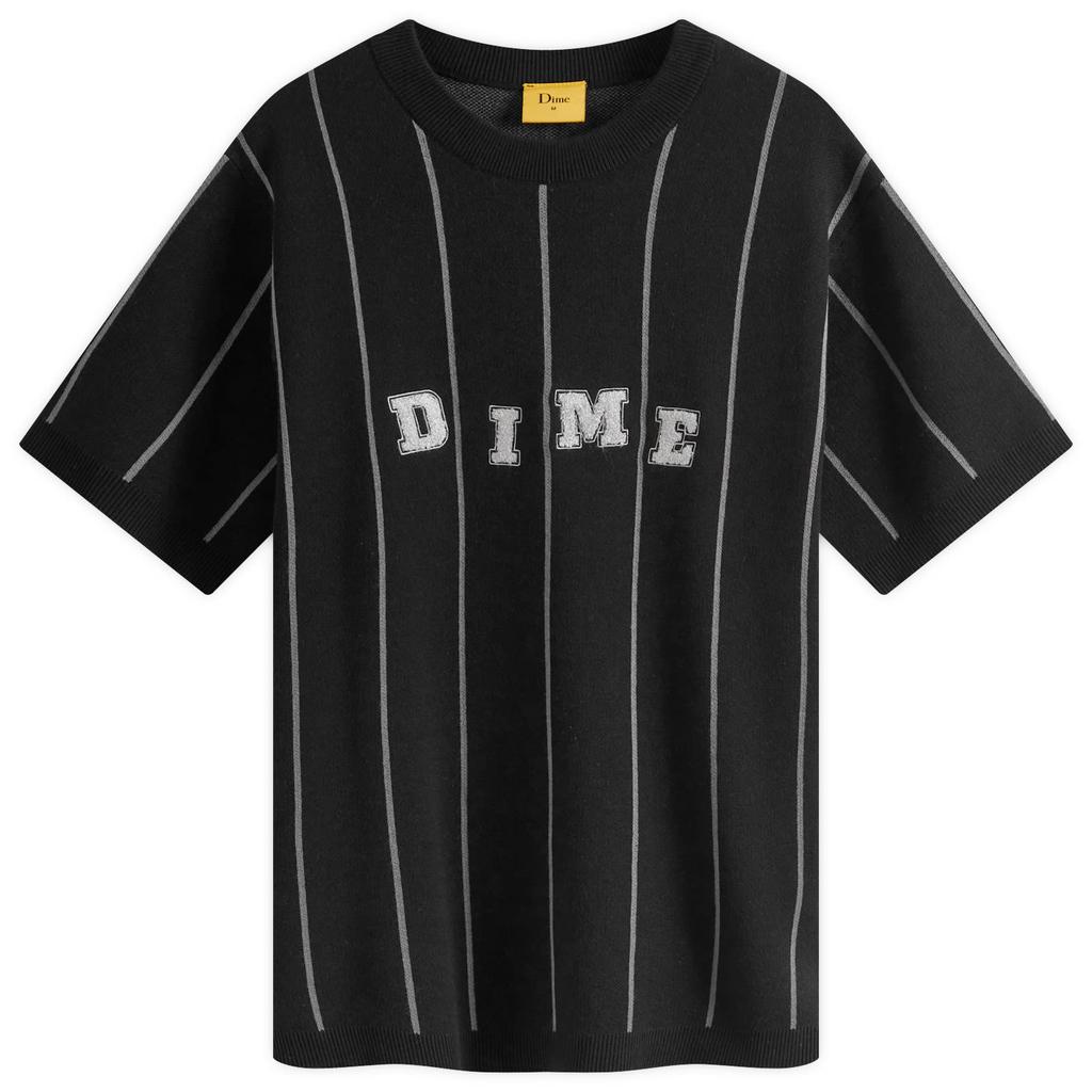 Dime Dime Striped Short Sleeve Knit