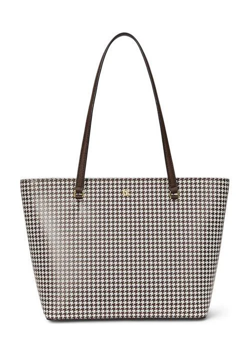 Ralph Lauren Ralph Lauren Houndstooth Medium Karly Tote Bag 2