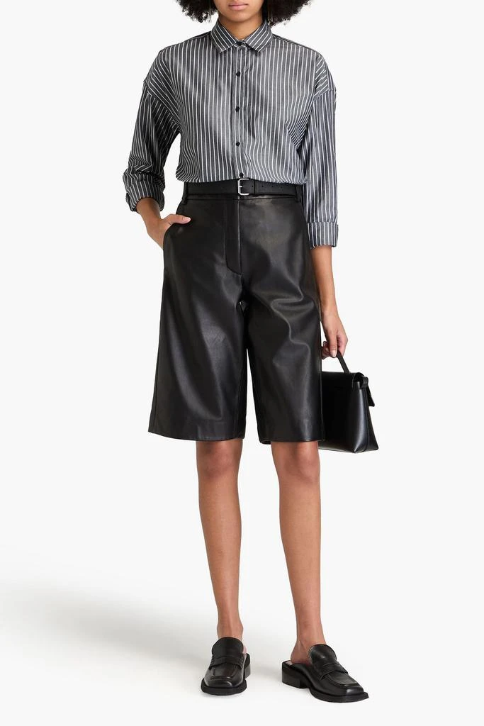 Nili Lotan Mael oversized striped cotton Oxford shirt 2