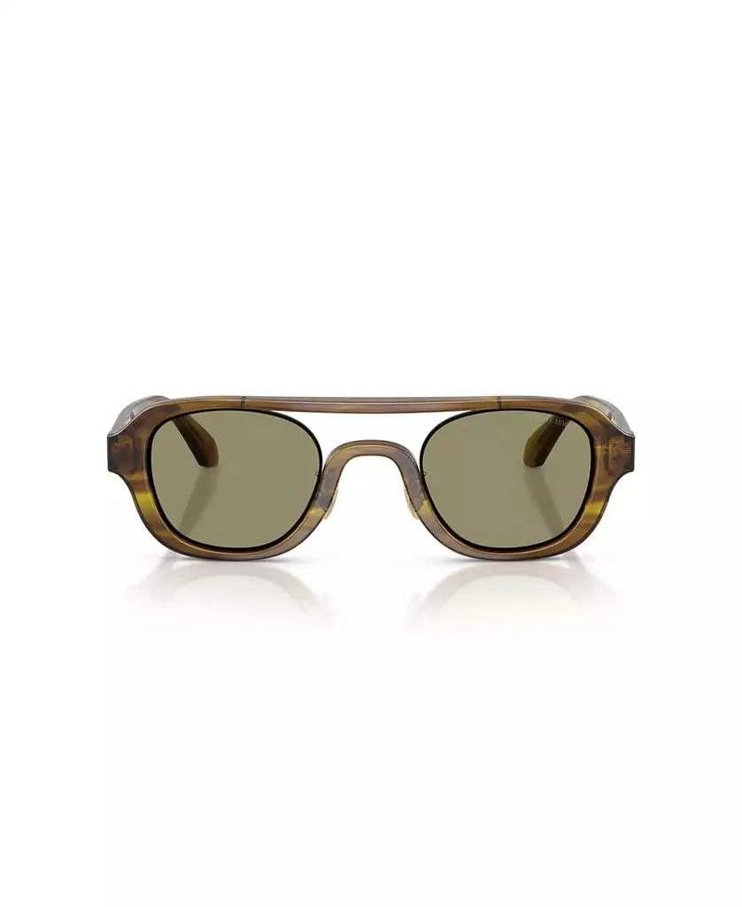 Giorgio Armani Men
s Geometric Sunglasses, AR8247 3