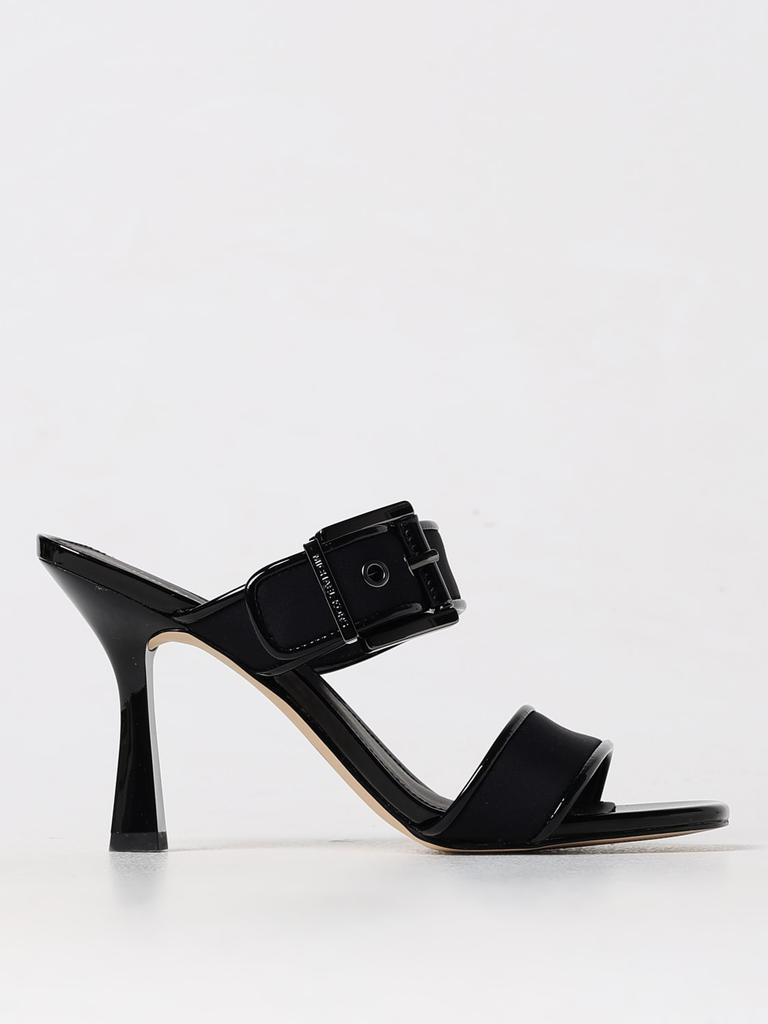 Michael Kors Colby Leather Sandal BLACK 6.5 - Sandals - Free