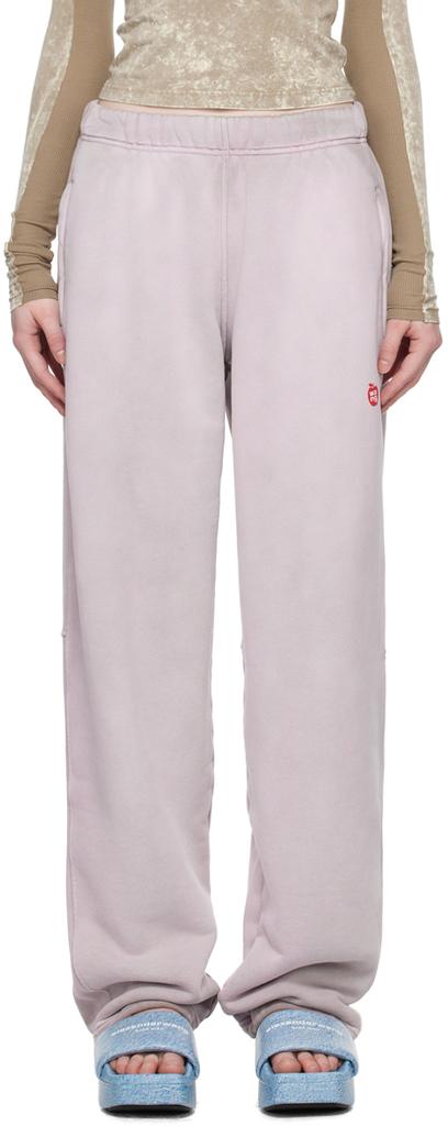 alexanderwang.t Pink High-Rise Lounge Pants