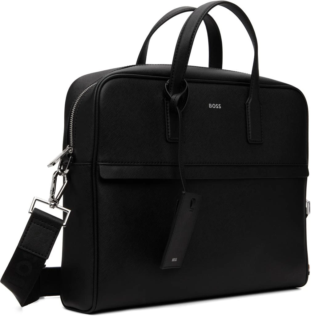 Hugo Boss Black Logo Detail Document Briefcase 2