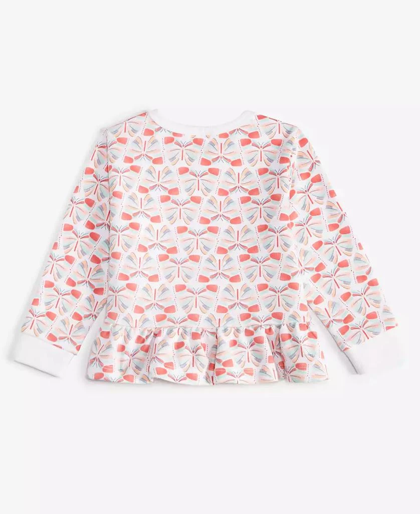 First Impressions Baby Girls Long-Sleeve Butterfly Love Printed Sweatshirt, Created for Macy's 2