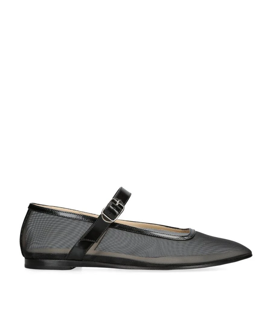 Le Monde beryl Mesh Mary Jane Ballet Flats 1