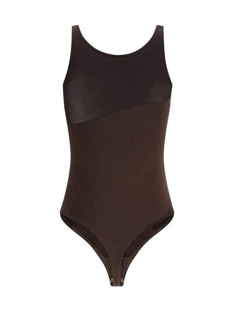 Wolford Wolford Shade Sheer Panel String Body