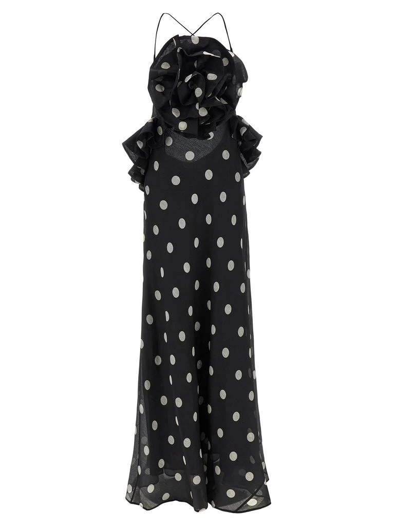 Zimmermann Zimmermann Crush Ruffle Halter Maxi Dress 1