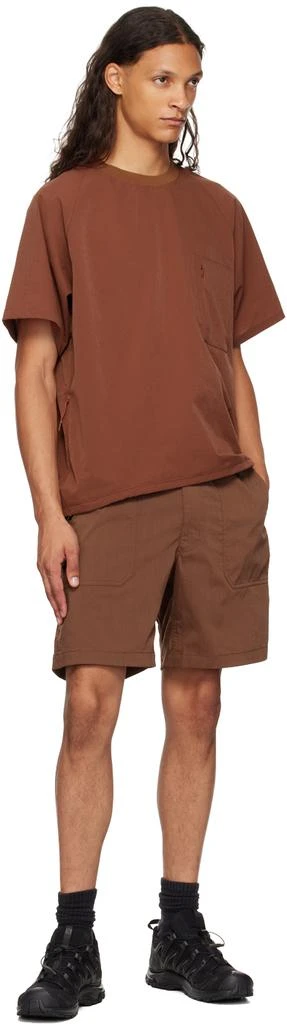 NANGA Brown Field Shorts 4