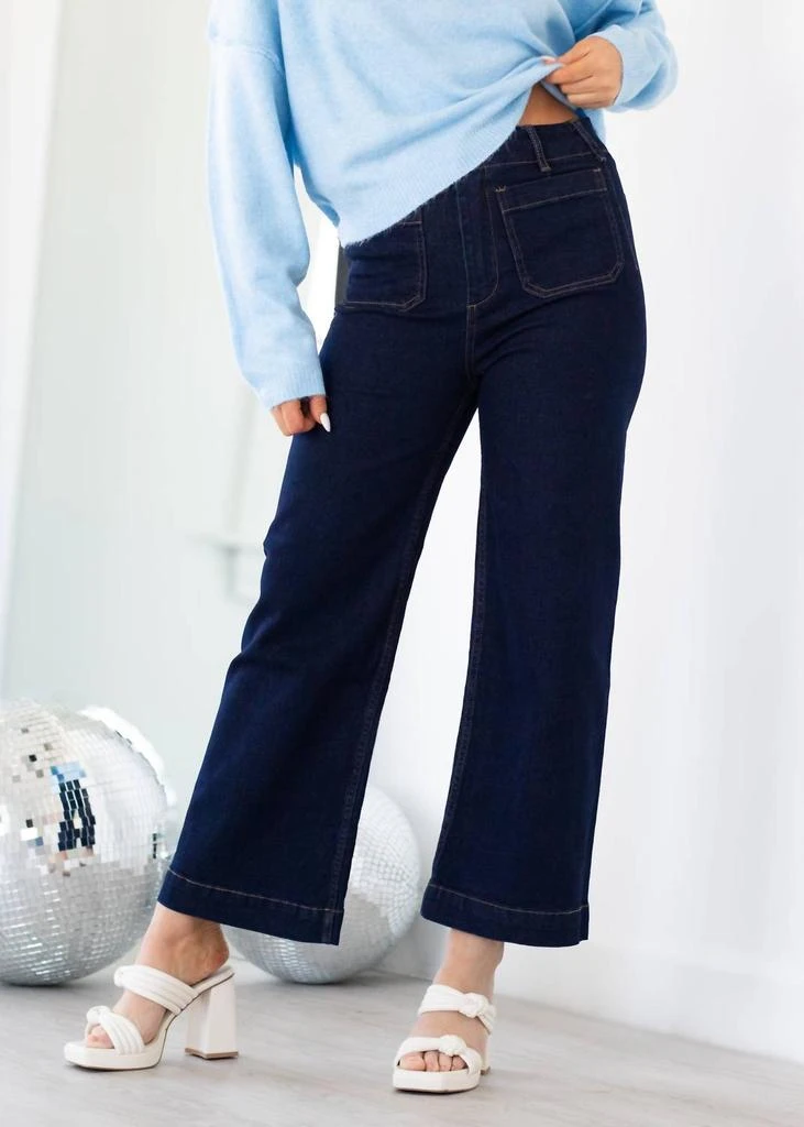 Miss Love Miss Love - Patch Pocket Jeans