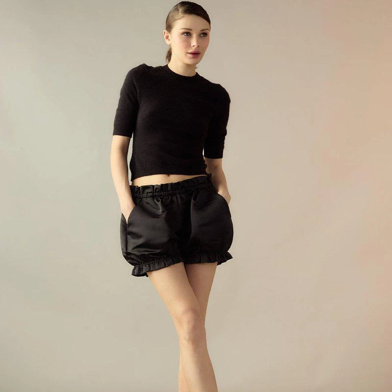 Cynthia Rowley Sleek Satin Bloomer Short 2
