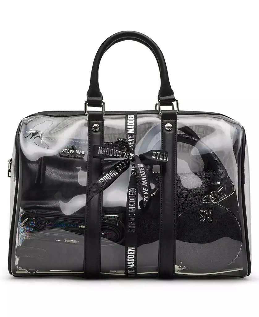 Steve Madden Warren Clear Duffle Bag Gift Set 1