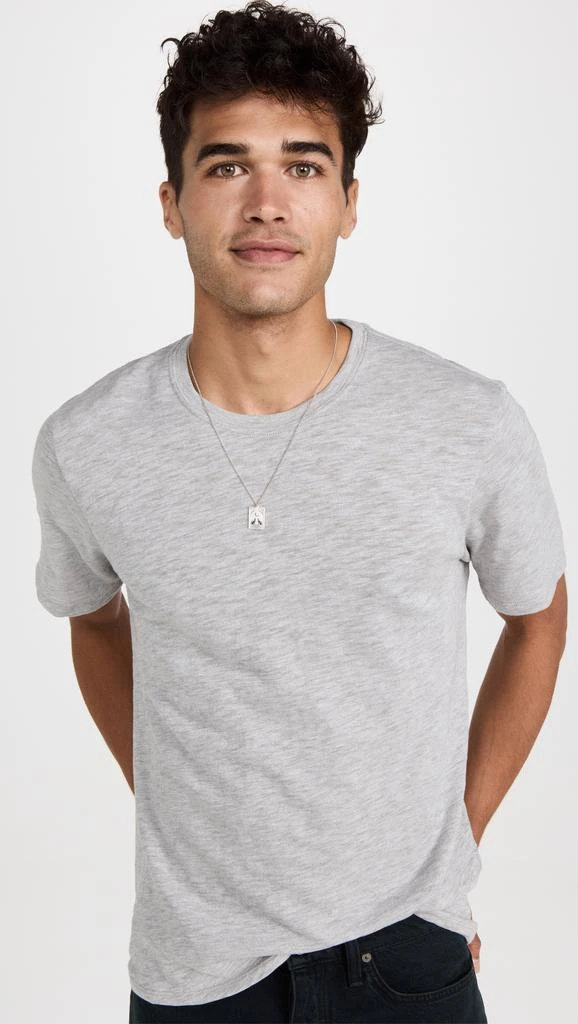ATM Anthony Thomas Melillo Slub Short Sleeve Crew Neck 1