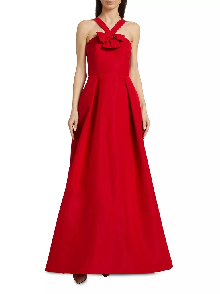 Alexia María Emma Silk Sleeveless Gown 3