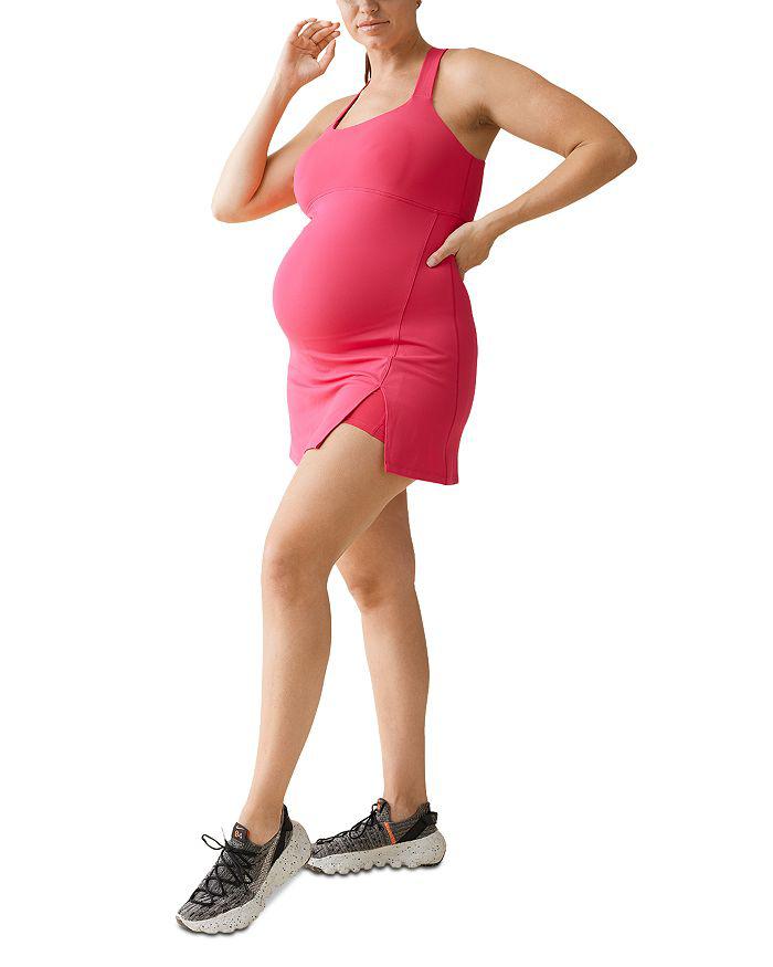 Ingrid & Isabel Square Neck Maternity Active Dress