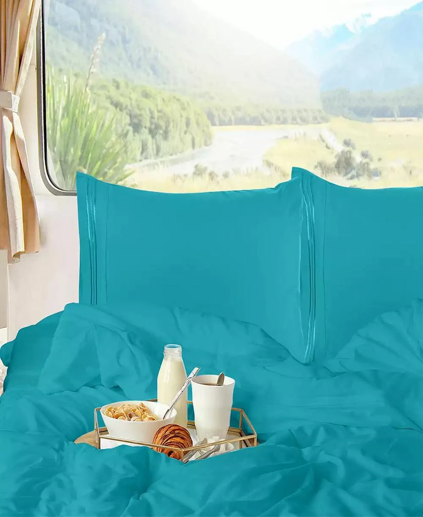 Nestl Premier 1800 Series Deep Pocket Bed 4 Piece Sheet Set, RV Queen 3