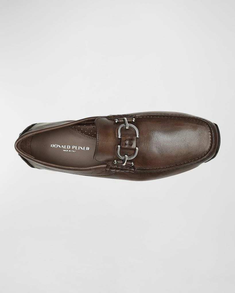 DONALD J. PLINER Made in Italy Nubuck Penny Vamp Driving Loafer in Brown 10 $265 DONALD J. PLINER Made in Italy Nubuck Penny Vamp Driving  main image 4