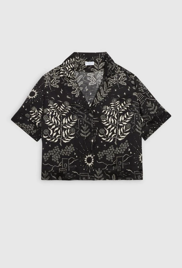 预计3周后发货 Claudie Pierlot Claudie Pierlot - Chemise Curiosity - Print Fonce 4