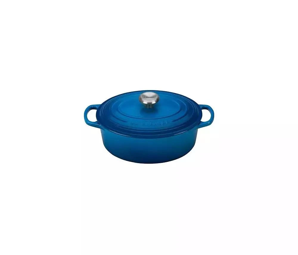 Le Creuset 2.75-Qt. Signature Enameled Cast Iron Oval Dutch Oven 1