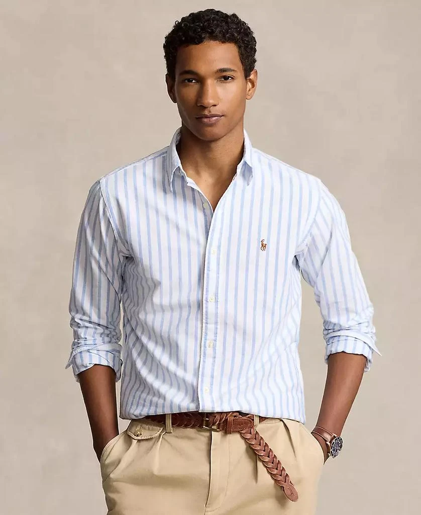 Ralph Lauren Men's Classic-Fit Striped Oxford Shirt 1