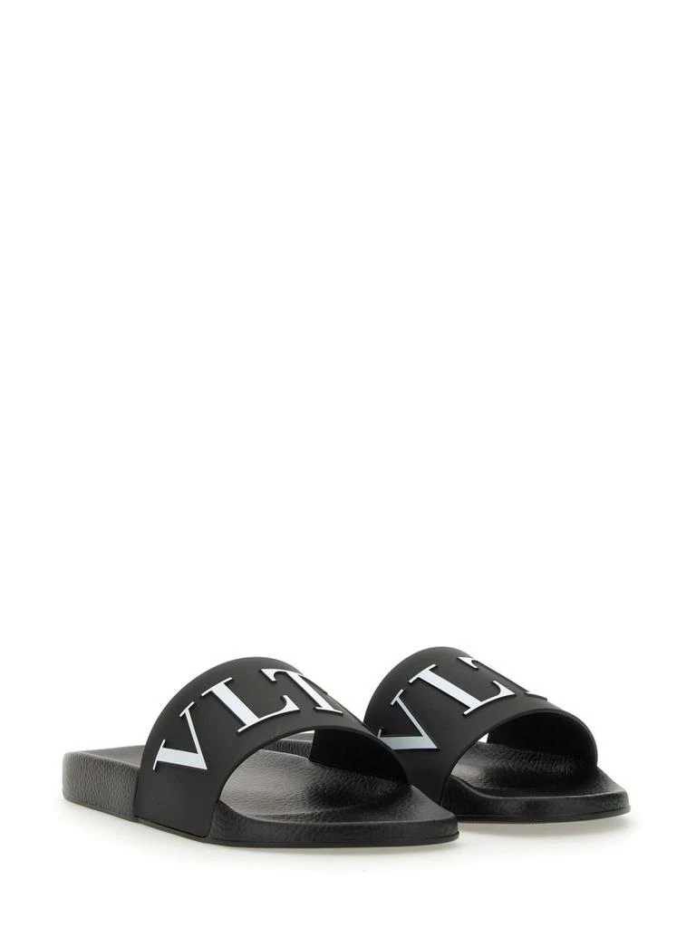 Valentino SLIDE SANDAL WITH LOGO 3