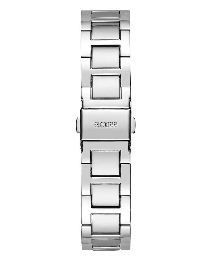 GUESS Women's Silver-Tone Stainless Steel Bracelet Watch, 34mm 4