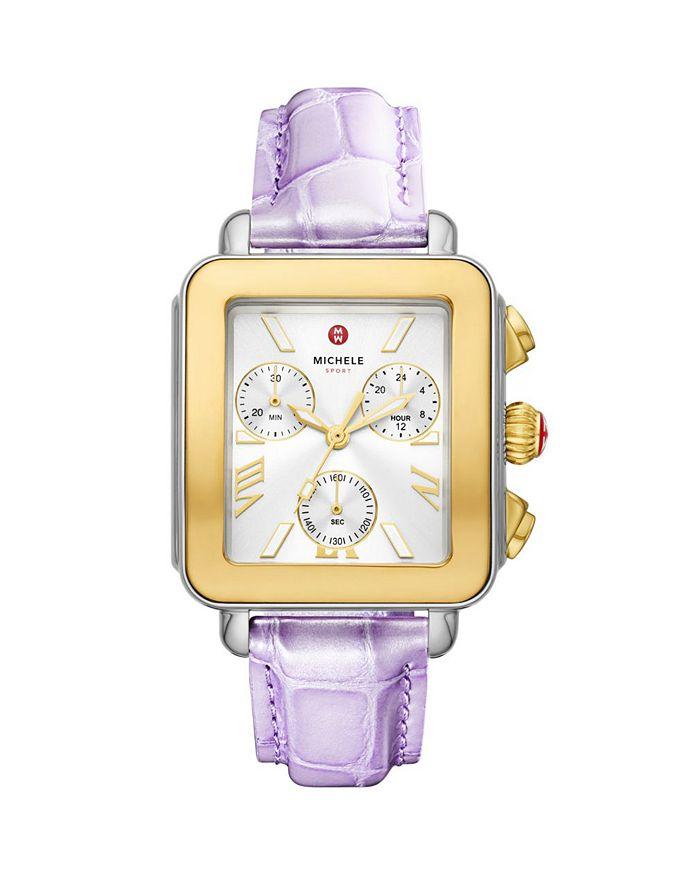 MICHELE Deco Sport Chronograph, 34mm x 36mm