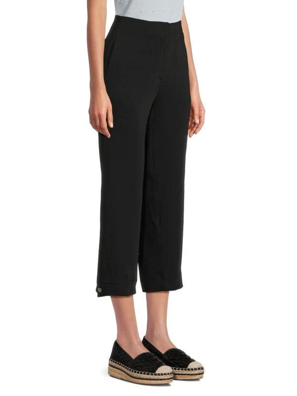 Karl Lagerfeld Paris ​Tab-Bottom Cropped Pants 2