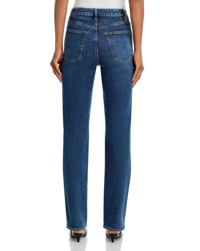 FRAME The Ruler High Rise Slim Straight Jeans in Archie 3