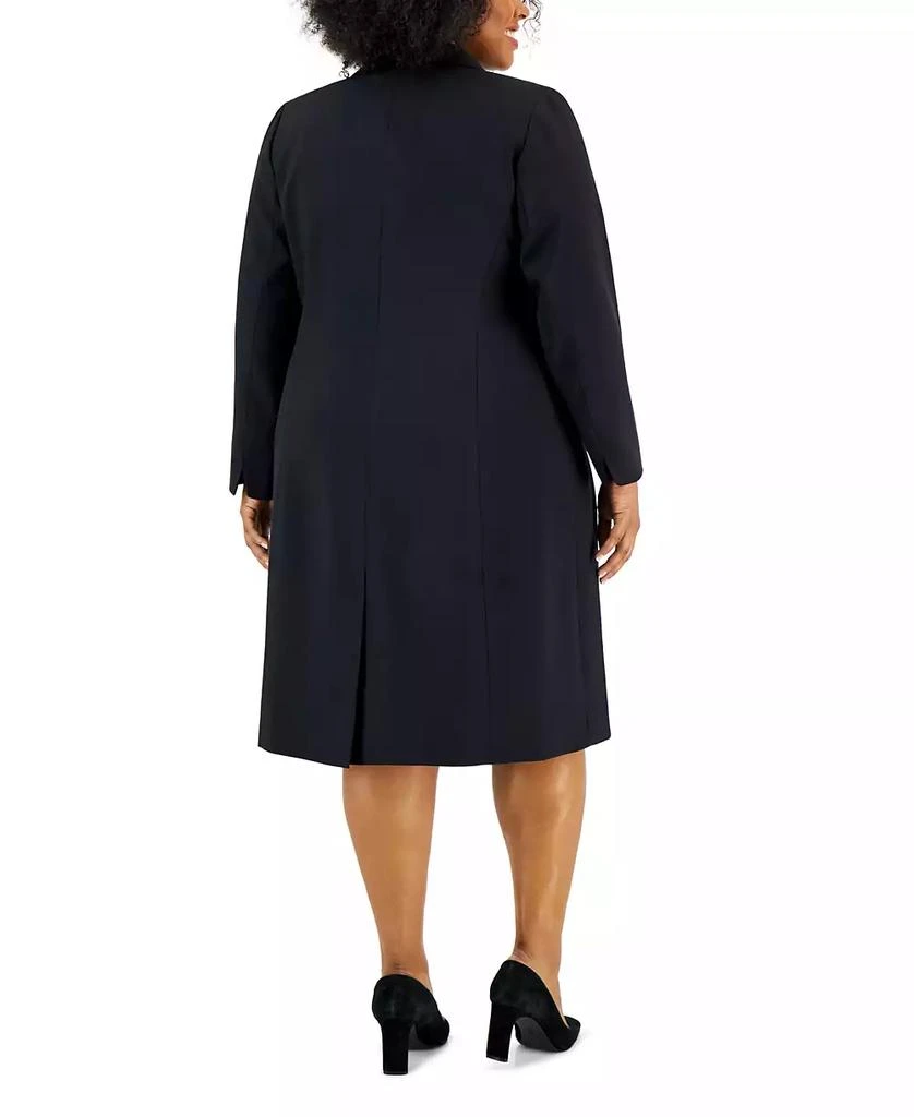 Le Suit Plus Size Topper Jacket & Sheath Dress Suit 2