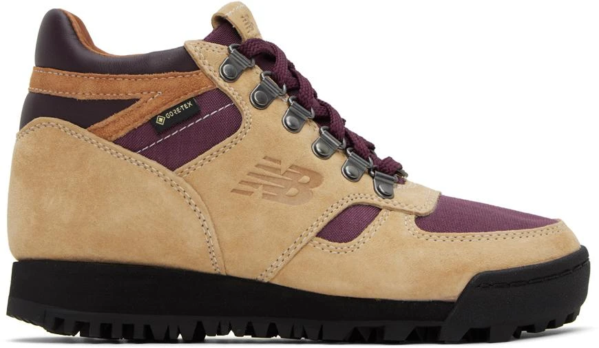 New Balance Tan & Burgundy ALD Edition Rainier Boots 1