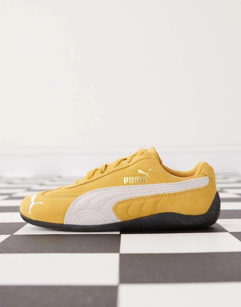 Puma Puma Speedcat OG trainers in yellow and white 2
