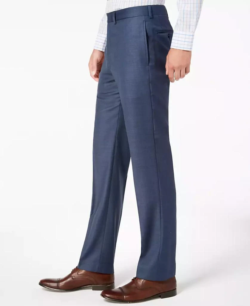 Calvin Klein Men's Solid Classic-Fit Suit Pants 6