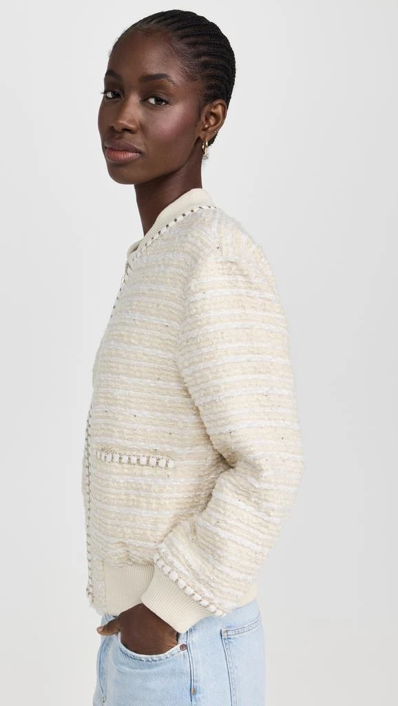 Endless Rose Tweed Bomber Jacket 3