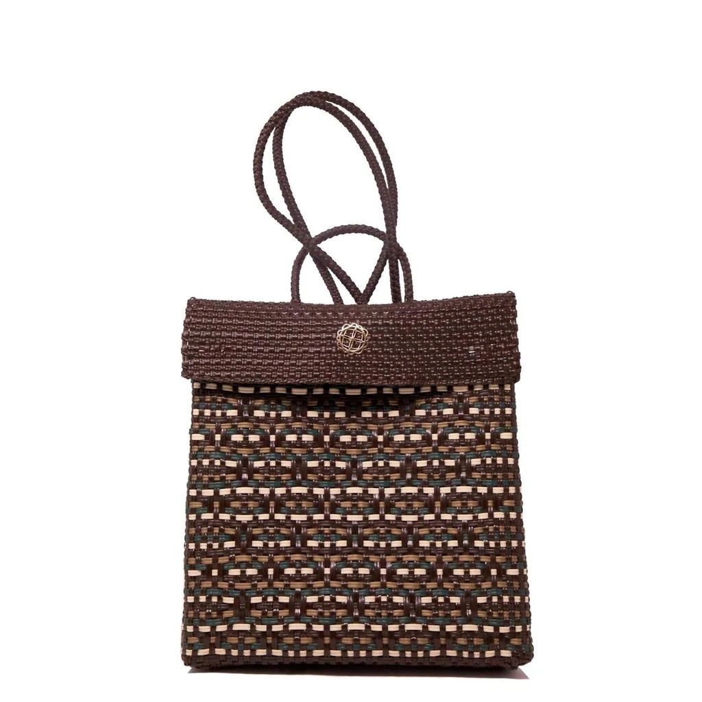 NEW LOLA\'S BAG women\'s small handmade woven backpack in taupe ✨Black Friday Exclusive For a limited time, enjoy 20% off  main image 4