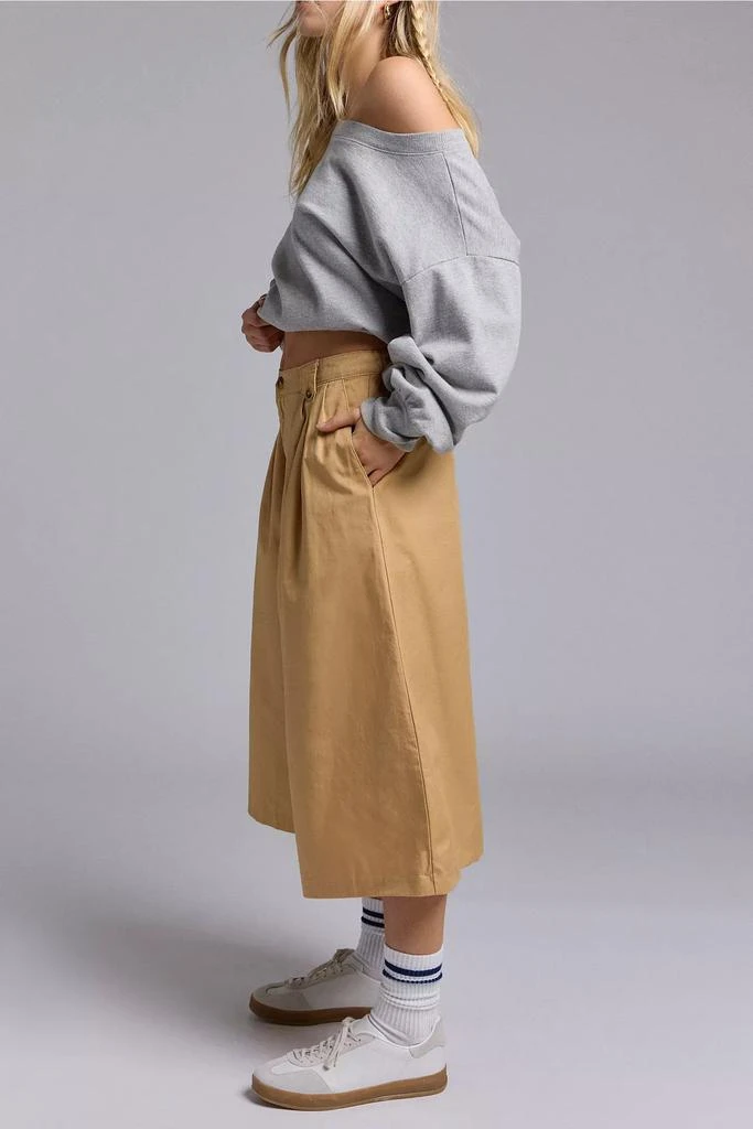 BDG BDG Kari Twill Cropped Culotte Pant 4