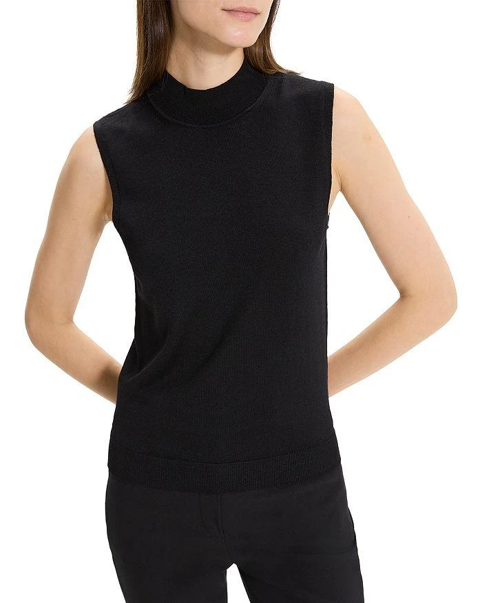 Theory Sleeveless Mock Neck Top 4