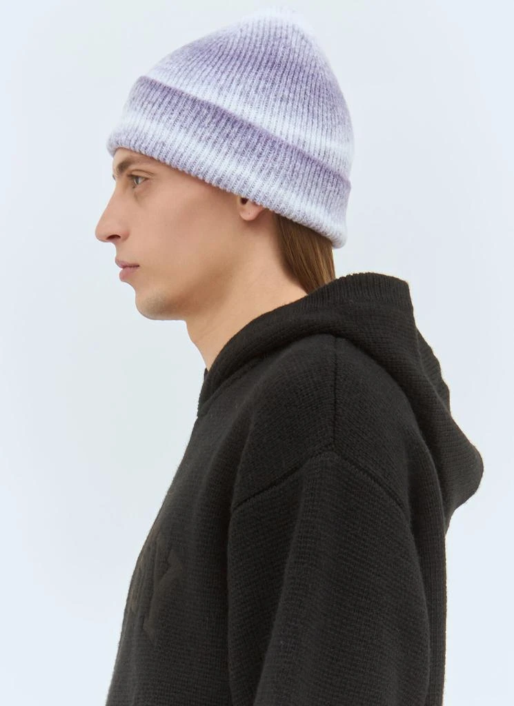 STUSSY Cuff Basic Striped Beanie Hat 3