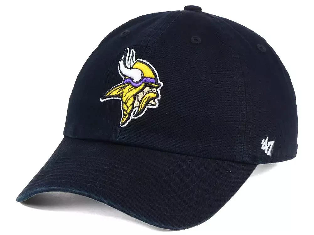 47 Brand Minnesota Vikings CLEAN UP Cap