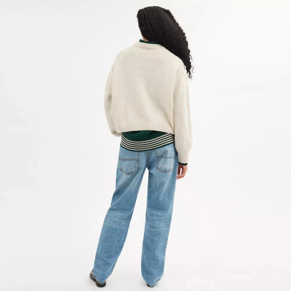 Coach Signature Crewneck Sweater 3