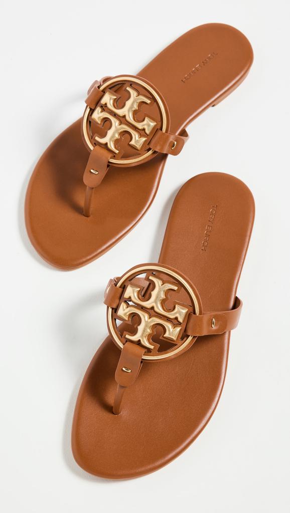 rose gold tory burch miller sandals