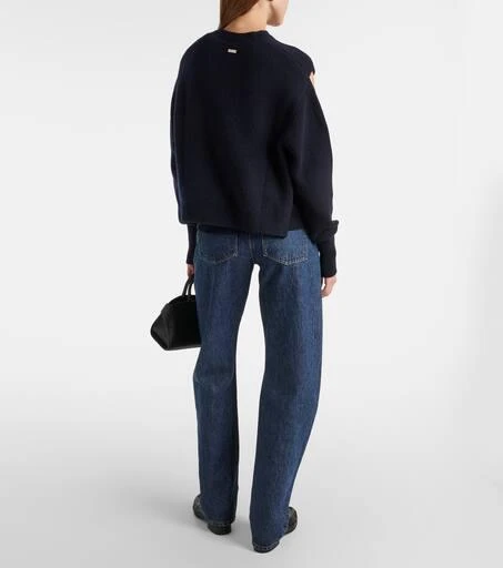 Salvatore Ferragamo Cutout cashmere-blend sweater 3