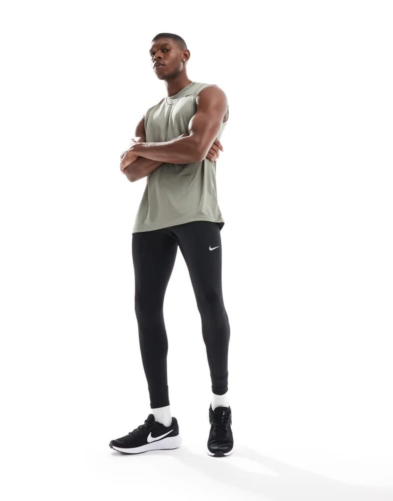 NIKE Nike Running Challenger Dri-FIT tights in black 1