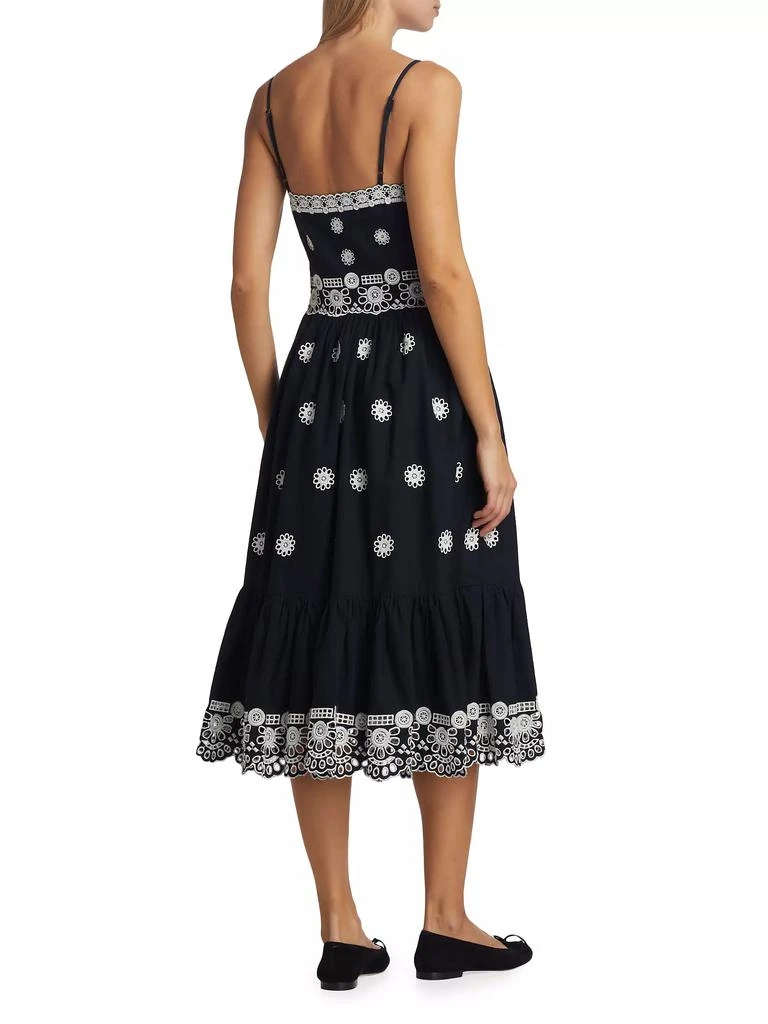 Sea Elysse Cotton Eyelet Midi-Dress 5