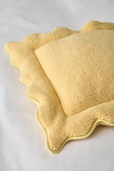 Urban Outfitters Pasta Shape Plush Textural Throw Pillow 3