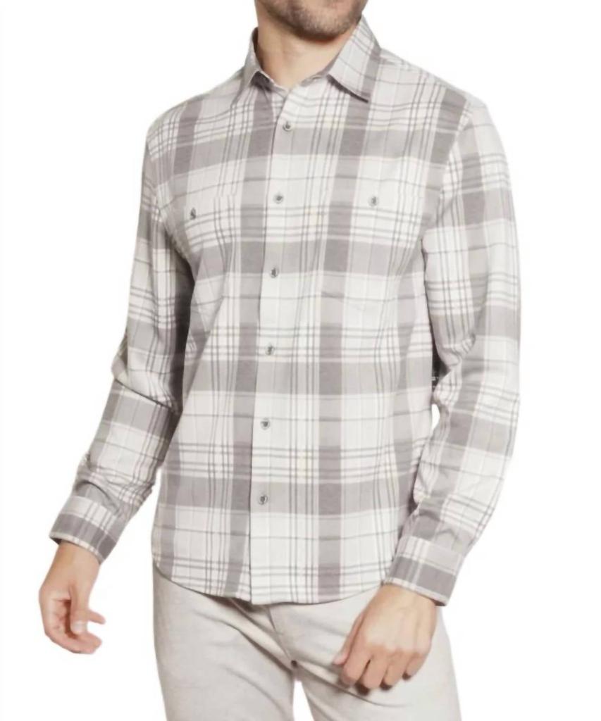 Fundamental Coast Fundamental Coast - Andy Long Sleeve Plaid Shirt