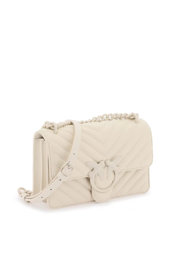 PINKO mini love bag one chevron 3