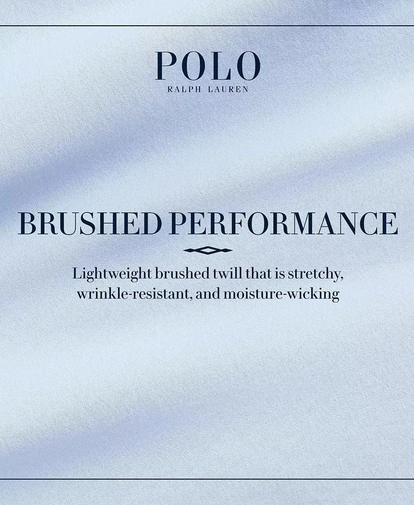 Ralph Lauren Men's Classic-Fit Performance Twill Shirt 6